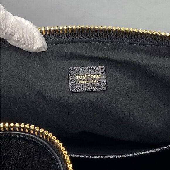 TOM FORD Large Carine Grain Leather Hobo Bag - Picture 11 of 12